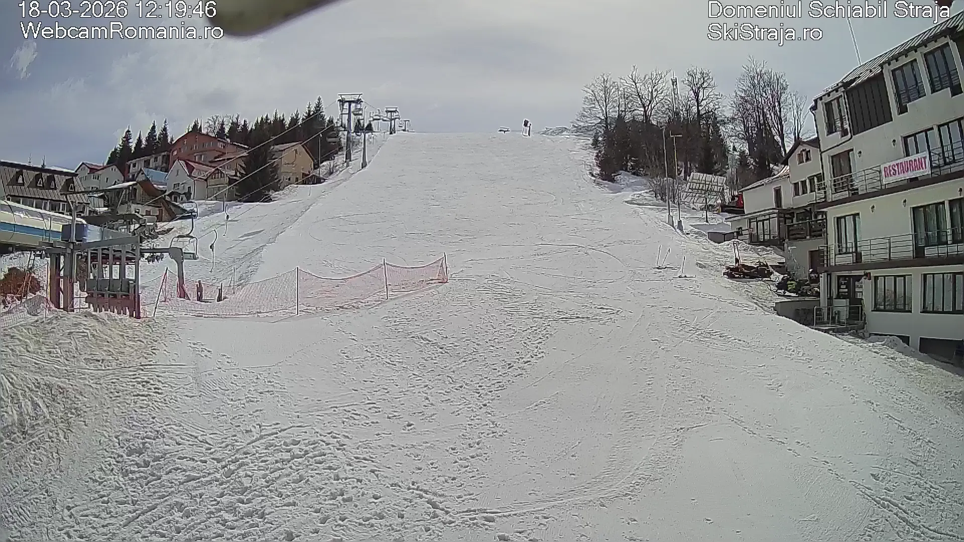 Webcam live Camera4 — vedere pârtie schi Straja, stațiunea Straja Hunedoara